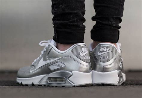 nike air max 90 silver stockx